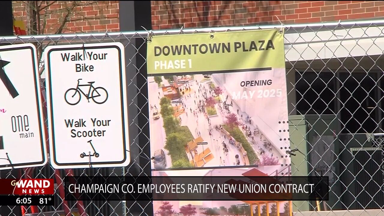 Champaign County employees ratify new contract